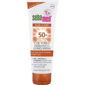 ضد آفتاب صورت اورجینال برند Sebamed مدل Sun Care 50+ Sunscreen Cream کد 104755887