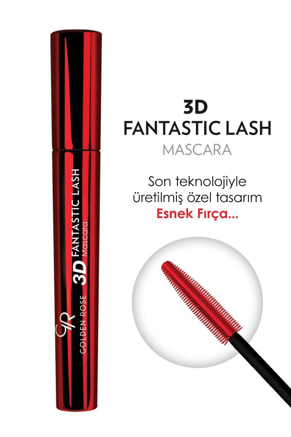 ریمل اورجینال برند Golden rose مدل 3d Fantastic Lash Mascara کد 86420 - Image 4