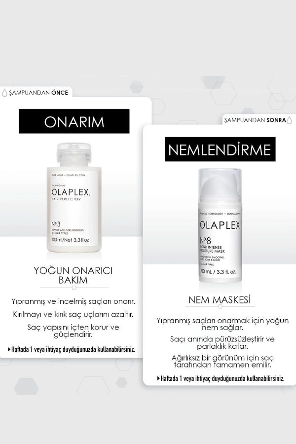 ست مراقبت از مو اورجینال برند Olaplex مدل The Complete Hair Repair System کد 701174320 - Image 6