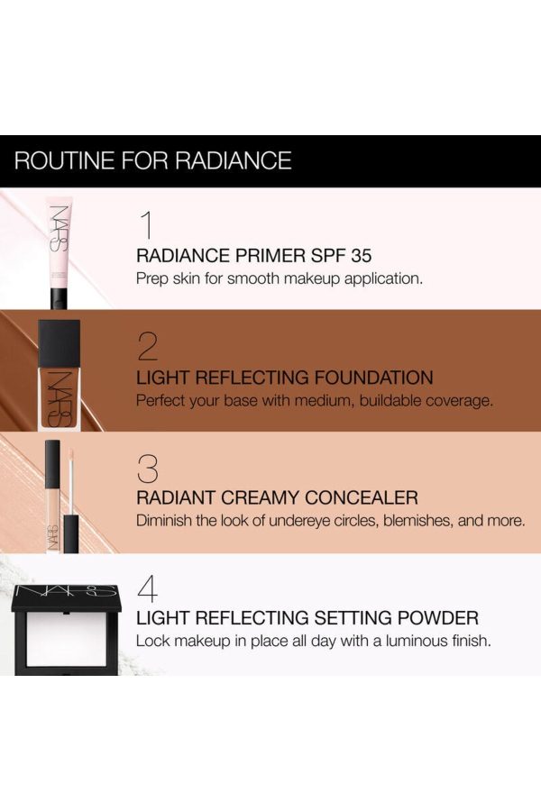 کرم فاندیشن اورجینال برند Nars مدل Light Reflecting Foundation کد 658649640 - Image 7