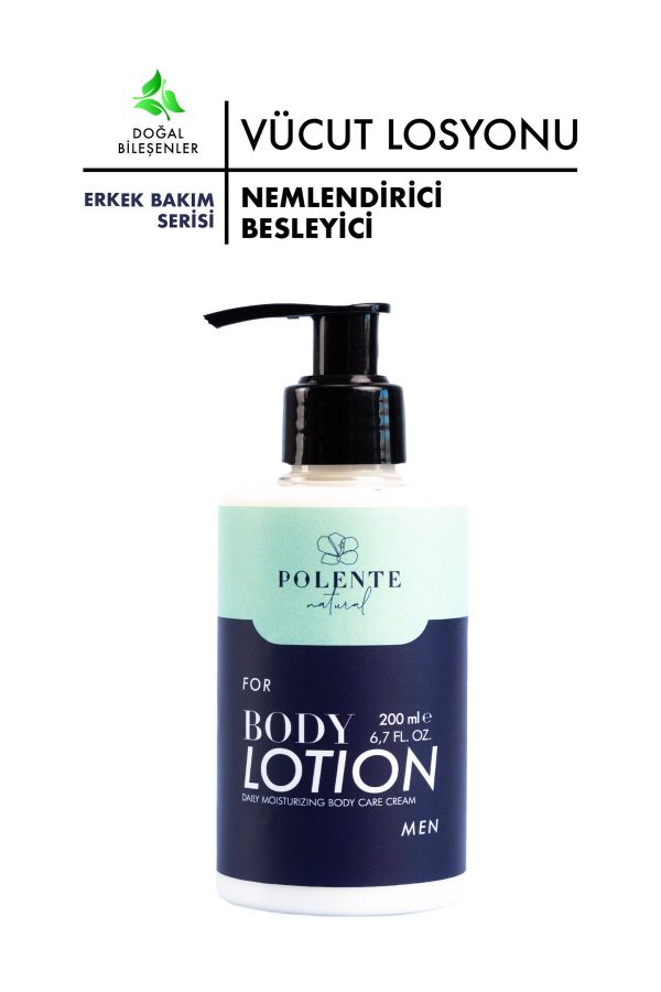 کرم بدن اورجینال برند Polente natural مدل Natural Men Body Lotion کد 880557314