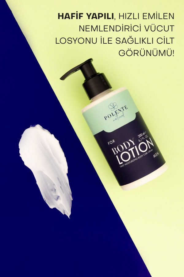 کرم بدن اورجینال برند Polente natural مدل Natural Men Body Lotion کد 880557314 - Image 3