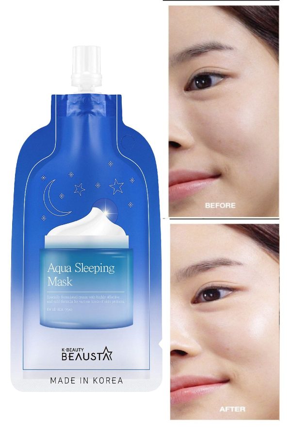 کرم صورت اورجینال برند Beausta مدل Good Night White Sleeping Mask کد 737102842