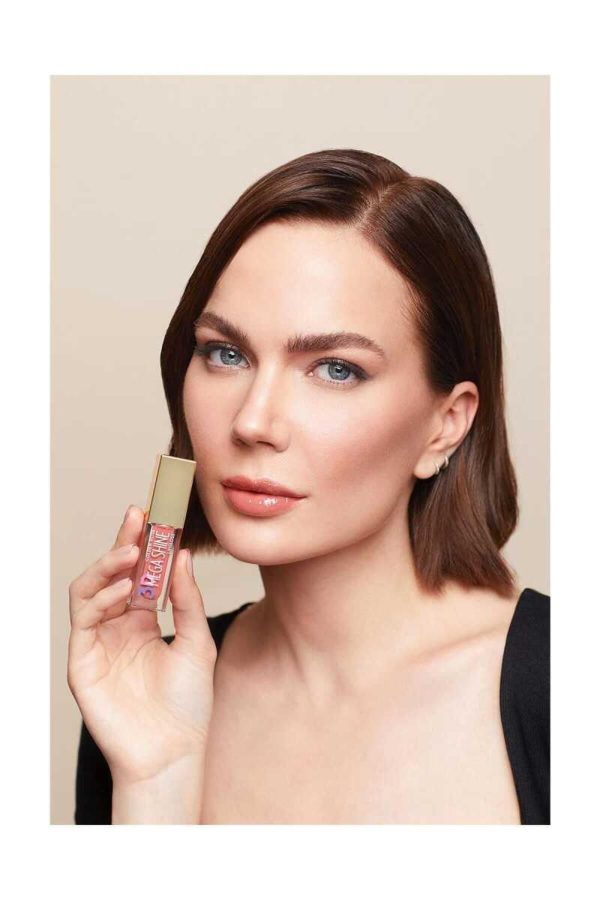 برق لب اورجینال برند Golden rose مدل 3d Mega Shine Lipgloss کد 860052688 - Image 6