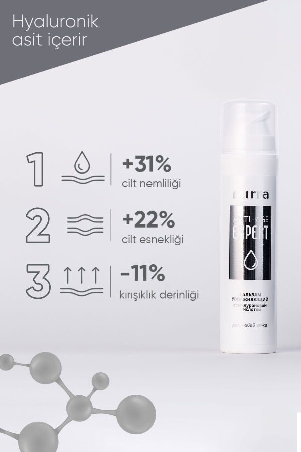 کرم صورت اورجینال برند Mirra مدل Moisturizing balm with hyaluronic acid کد 841674461 - Image 3