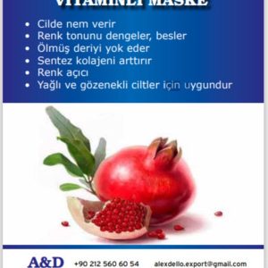 ماسک صورت اورجینال برند Alexdello yuz bakim maske کد 38948807