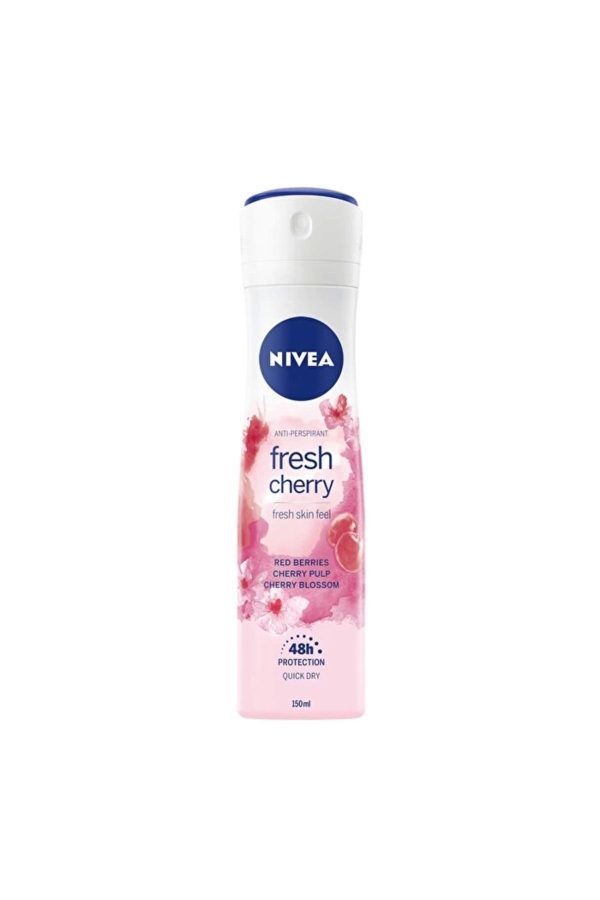 دئودورانت اورجینال برند Nivea مدل Sprey Deodorant Fresh Cherry 150ml کد 39165262