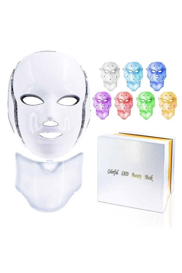 ست مراقبت از پوست اورجینال برند Lesen مدل LED Beauty Maske (yüz+yanaklı) کد 96157788