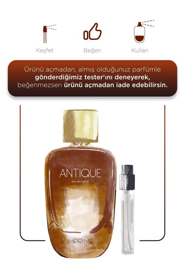 ادکلن اورجینال برند Imprime مدل Antique Edp Erkek Parfüm 100ml کد 279693229 - Image 3