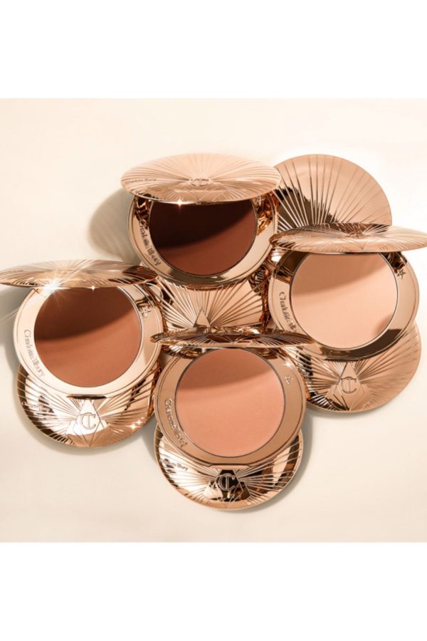 کرم برنز کننده اورجینال برند Charlotte tilbury مدل AIRBRUSH BRONZER MEDIUM کد 815945519 - Image 4