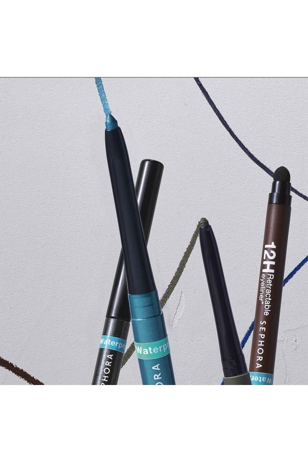 خط چشم اورجینال برند Sephora collection مدل Waterproof 12h Retractable Eyeliner کد 841497692 - Image 3