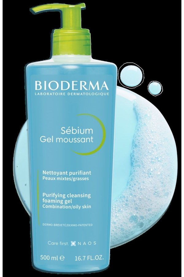کرم صورت اورجینال برند Bioderma مدل Sebium Foaming Gel 500 ml کد 337421415