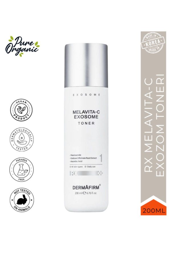 کرم جوان کننده اورجینال برند Dermafirm مدل Melavita-C Exozom Toner کد 858333369
