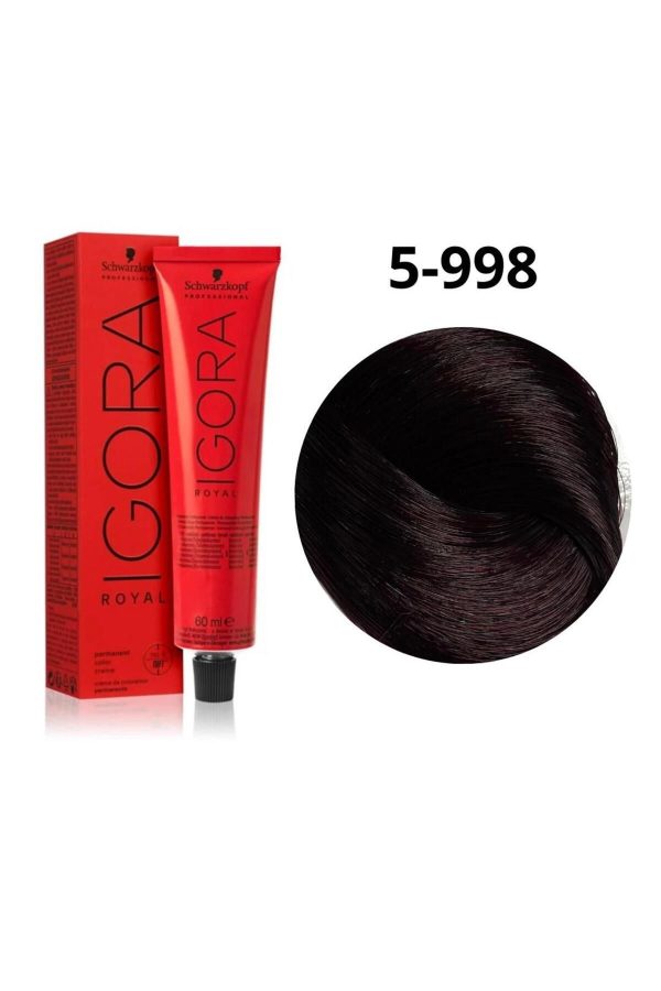 رنگ مو اورجینال برند Igora مدل Tüp Boya 5-998 کد 866292153