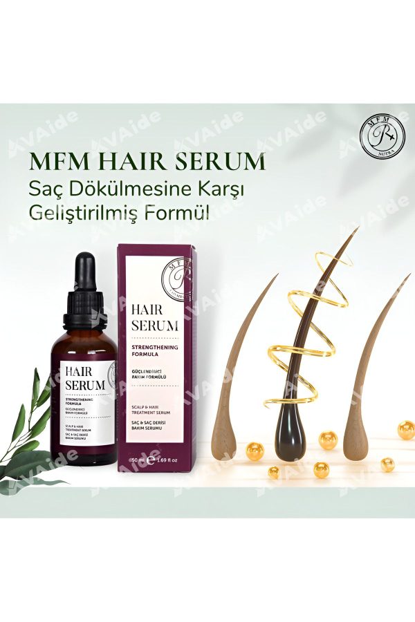 روغن و سرم مو اورجینال برند Mfm cosmeceuticals مدل Nutra Hair Serum کد 297931318 - Image 4