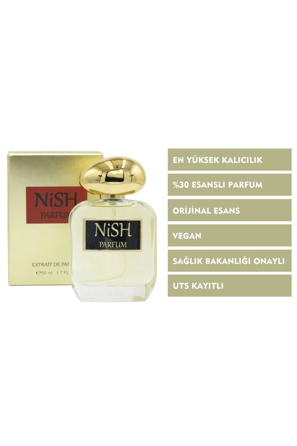 ادکلن اورجینال برند Nish parfum extrait de parfum مدل W-41 Extrait De Parfum 50ml کد 850917972 - Image 3