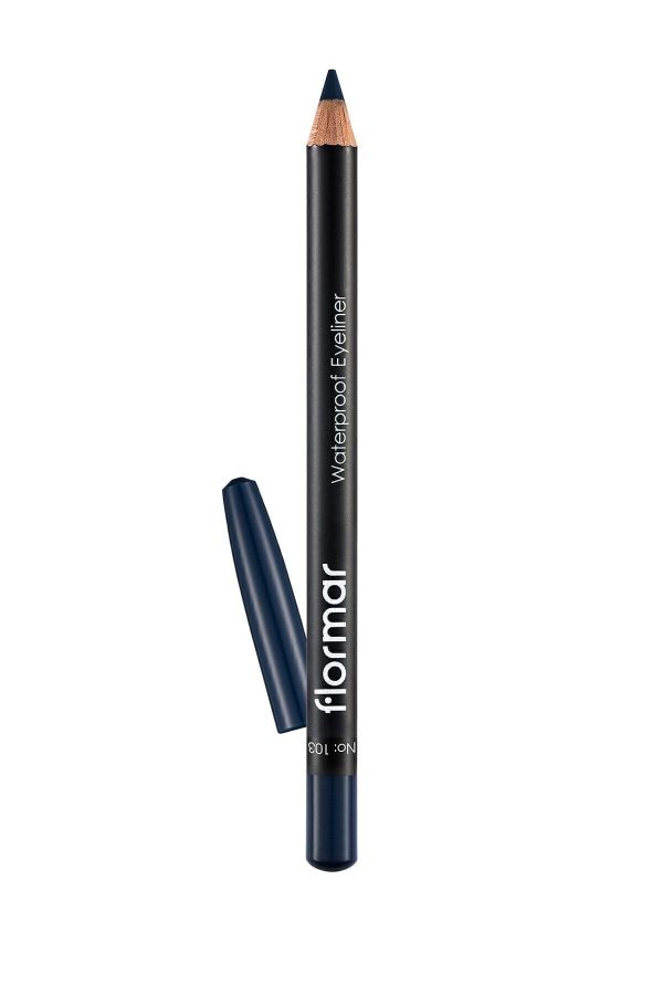 آیلاینر اورجینال برند Flormar مدل Suya Dayanıklı Göz Kalemi کد 409863 - Image 2