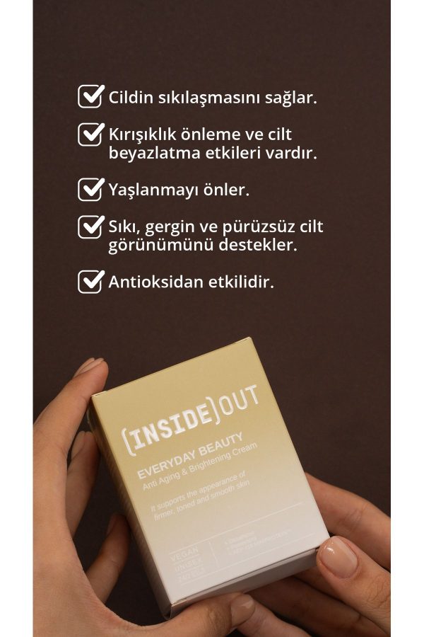 کرم صورت اورجینال برند Inside out مدل Everyday Anti-aging Cream کد 776684519 - Image 2
