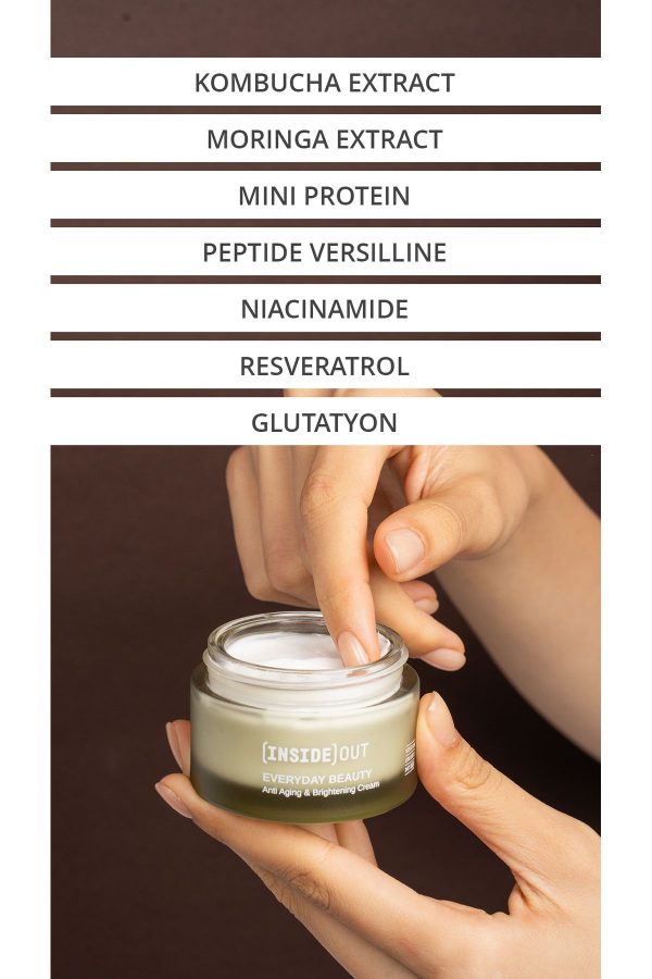 کرم صورت اورجینال برند Inside out مدل Everyday Anti-aging Cream کد 776684519 - Image 3