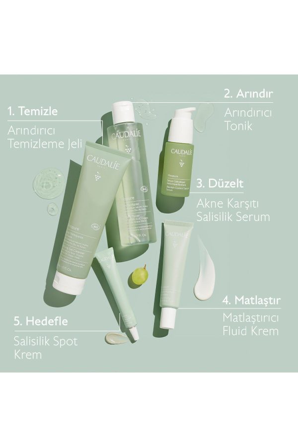 سرم پوست اورجینال برند Caudalie مدل Vinopure Salicylic Serum 30 ml کد 141737192 - Image 6