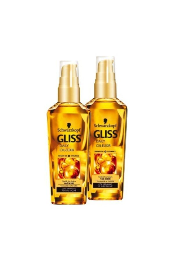 روغن و سرم مو اورجینال برند Gliss مدل Hair care oil, 2 pack کد 52710333