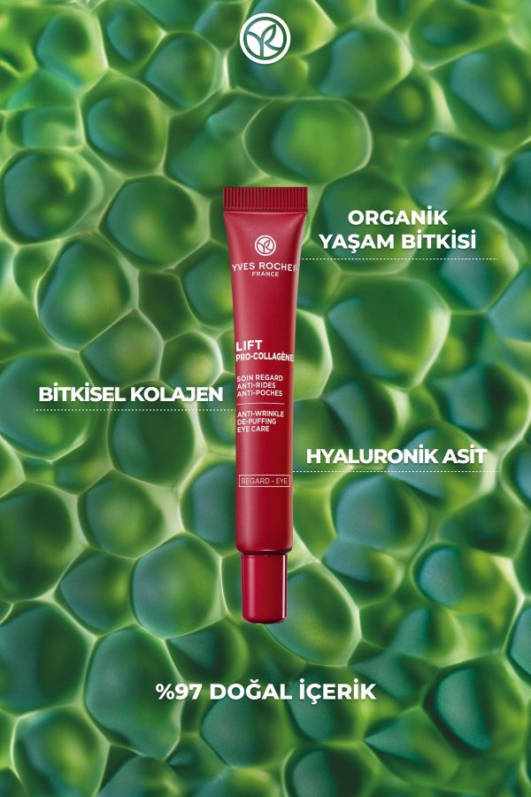 کرم دور چشم اورجینال برند Yves rocher مدل Lift Pro Collagene-520 کد 871090153 - Image 4