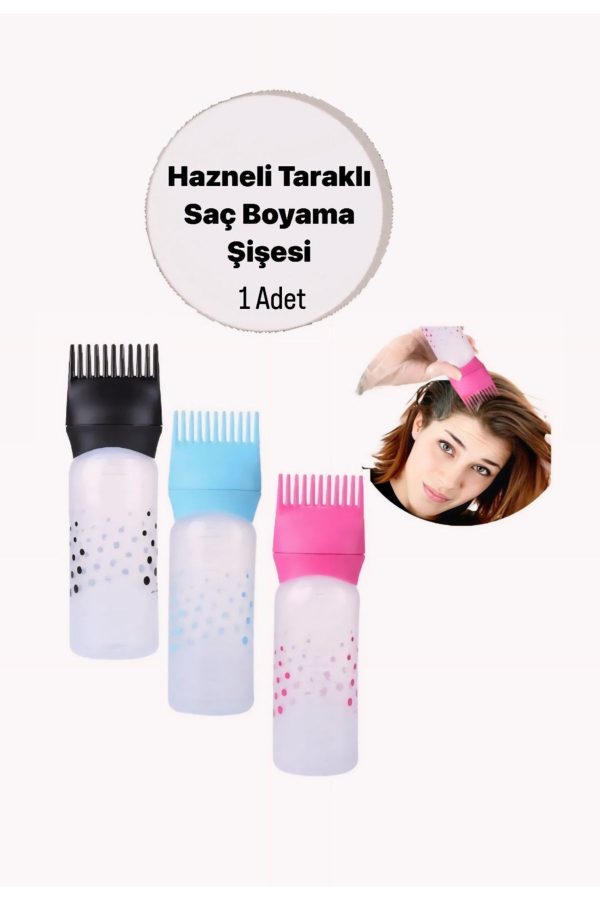 برس و شانه مو اورجینال برند Cngzshop مدل Premium Taraklı Saç Boyama Şişesi کد 841578262 - Image 3
