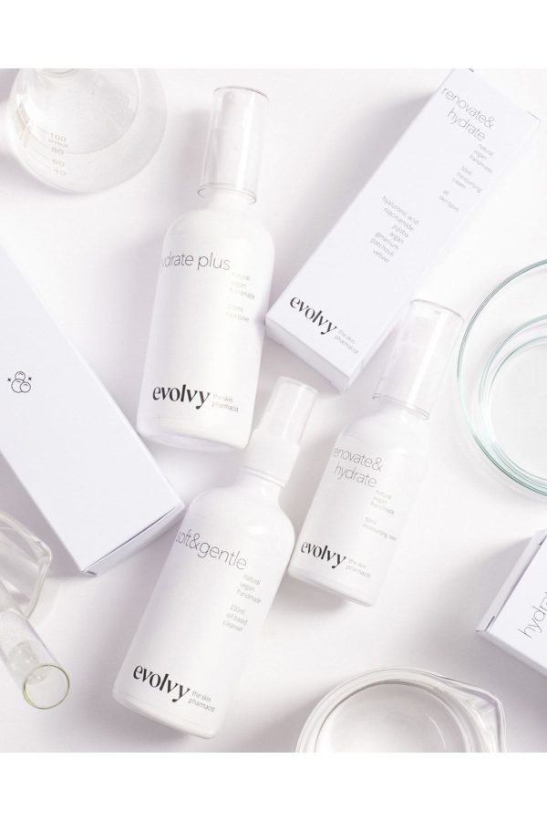 ست مراقبت از پوست اورجینال برند Evolvy natural skincare مدل Bütünsel Doğal Cilt Bakım Rutini کد 80114267