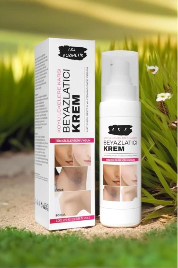 کرم صورت اورجینال برند Aks kozmetik مدل Cilt Beyazlatıcı Krem 100 ml کد 751945071 - Image 4