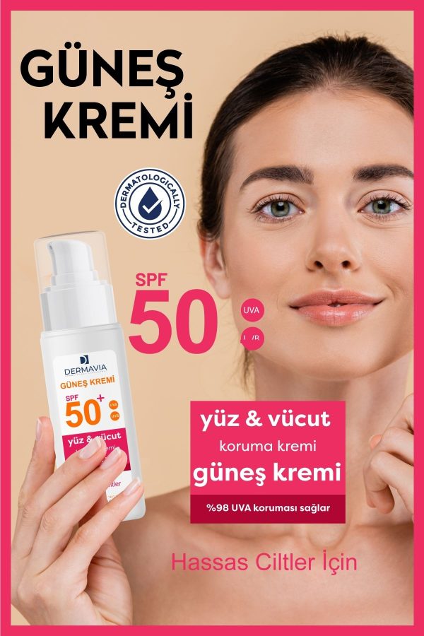ضد آفتاب صورت اورجینال برند Dermavia کد 283149171 - Image 3