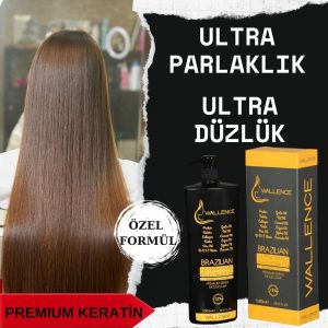 ماسک مو اورجینال برند Wallence مدل Ultra Düzleştirme Parlaklık Verici Keratin کد 851454628