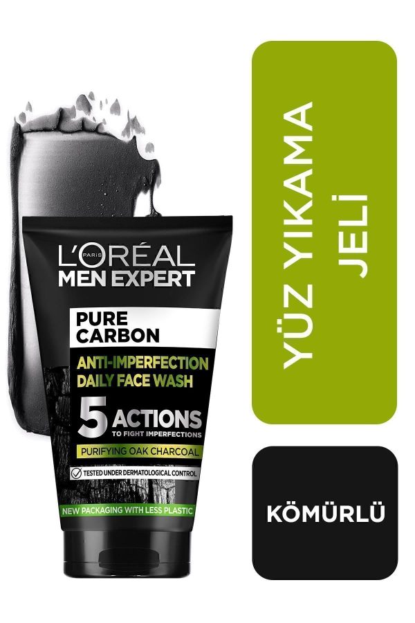 پاک کننده صورت اورجینال برند L oreal paris men expert کد 103918590