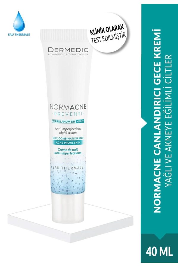 کرم صورت اورجینال برند Dermedic مدل Canlandırıcı Gece Kremi 40ml کد 870179278