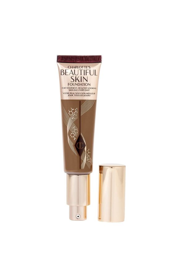 کرم فاندیشن اورجینال برند Charlotte tilbury مدل Charlotte's Beautiful Skin Foundation کد 855218194