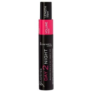 ریمل اورجینال برند Rimmel london مدل Glam’eyes Day 2 Night Mascara کد 636372593