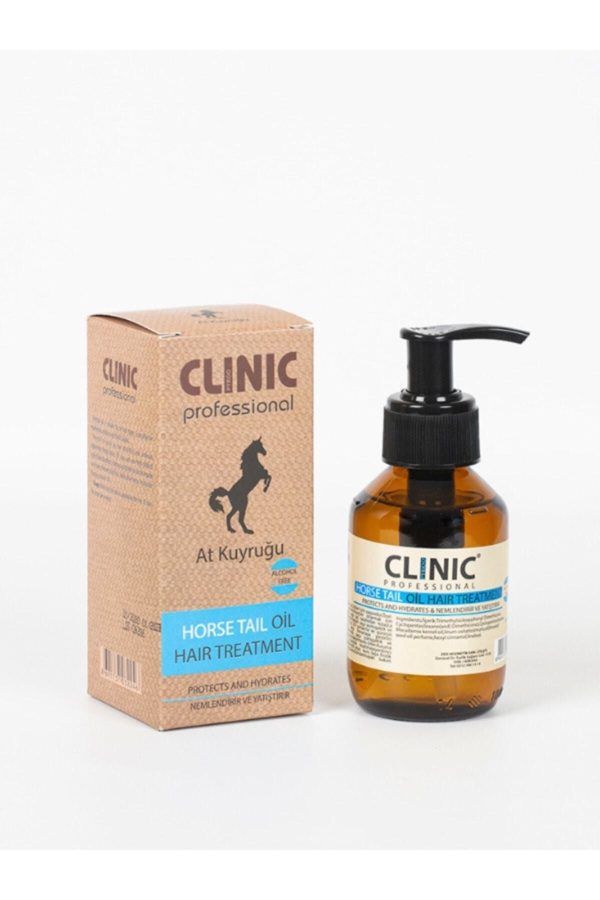 روغن و سرم مو اورجینال برند Clinic professionel مدل At Kuyruğu Bakım Yağı 100ml کد 312714657