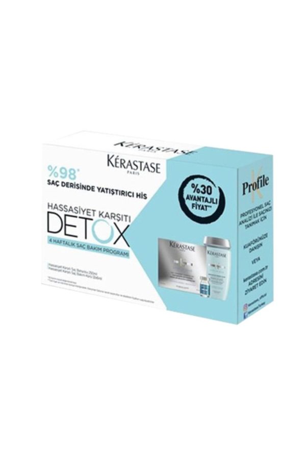 ست مراقبت از مو اورجینال برند Kerastase مدل Hassasiyete Karşı Detox Bakım Seti کد 158568815