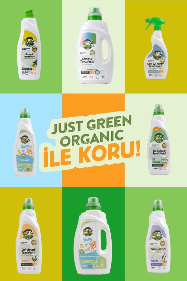 صابون مایع اورجینال برند Just green organic کد 348313196 - Image 6