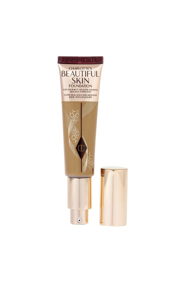 کرم فاندیشن اورجینال برند Charlotte tilbury مدل Charlotte's Beautiful Skin Foundation کد 855218032