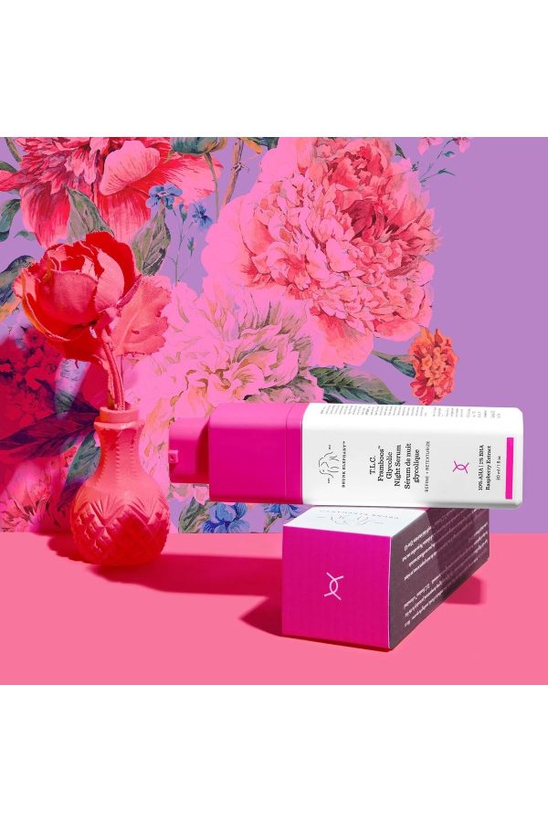 سرم پوست اورجینال برند Drunk elephant مدل Framboos Glycolic Night Serum کد 847289872 - Image 4