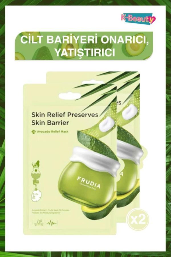 ماسک صورت اورجینال برند Frudia مدل Avocado Relief Maske 2 Adet کد 675008785