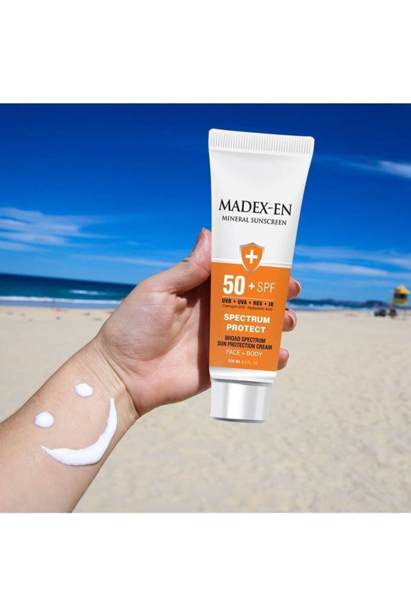 ضد آفتاب صورت اورجینال برند Madexen مدل Mineral Sunscreen Spf 50 کد 96136446 - Image 5