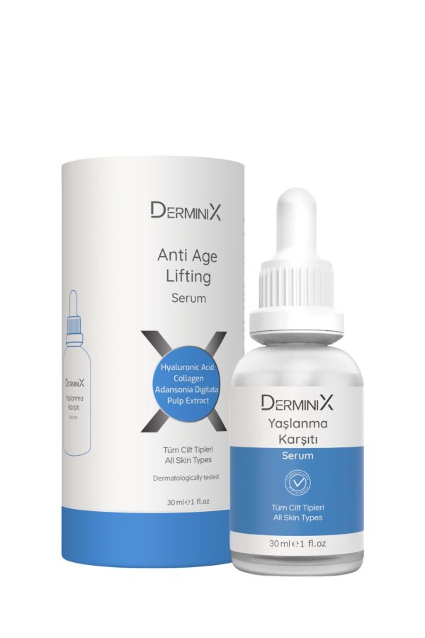 سرم پوست اورجینال برند Derminix مدل Anti-Age Lifting Serum کد 377144747 - Image 4
