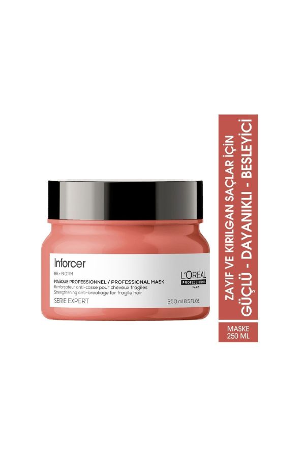 ماسک مو اورجینال برند L oreal professionnel مدل Serie Expert Inforcer Maske کد 859943192