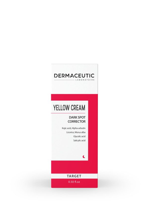 کرم صورت اورجینال برند Dermaceutic مدل Yellow Cream - 15 ml کد 864989887