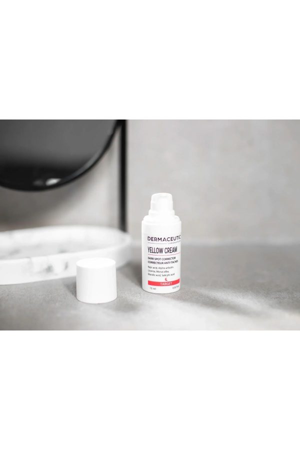 کرم صورت اورجینال برند Dermaceutic مدل Yellow Cream - 15 ml کد 864989887 - Image 4