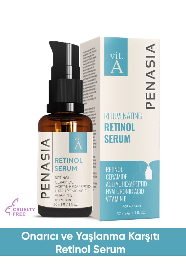 سرم پوست اورجینال برند Penasia مدل Wrinkle and Anti-Aging Retinol Serum کد 768598956