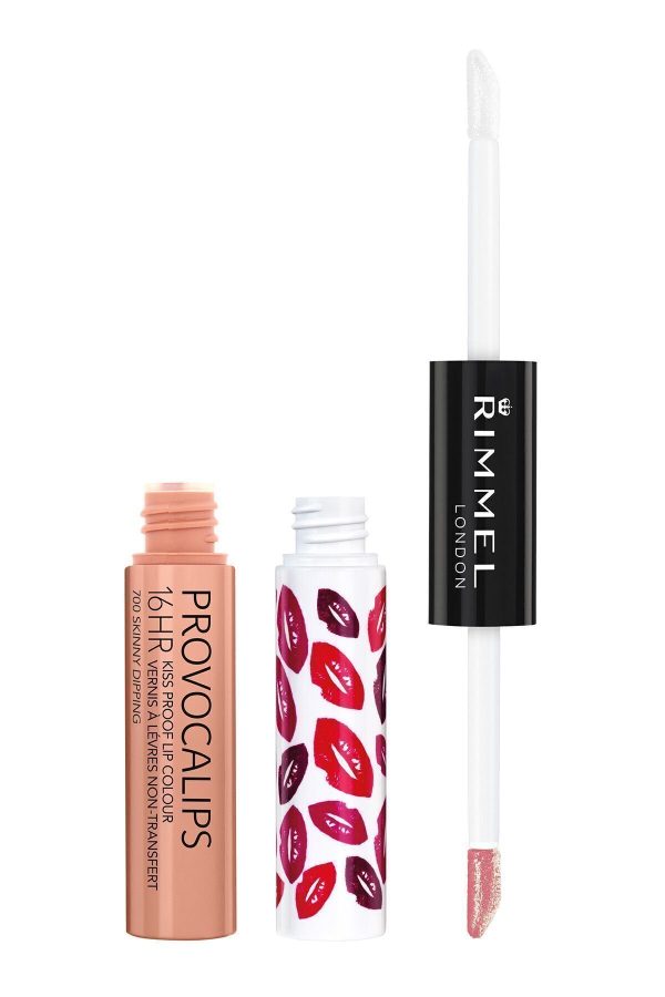 رژ لب اورجینال برند Rimmel london مدل Provocalips Kiss Proof Lip Colour کد 2864853