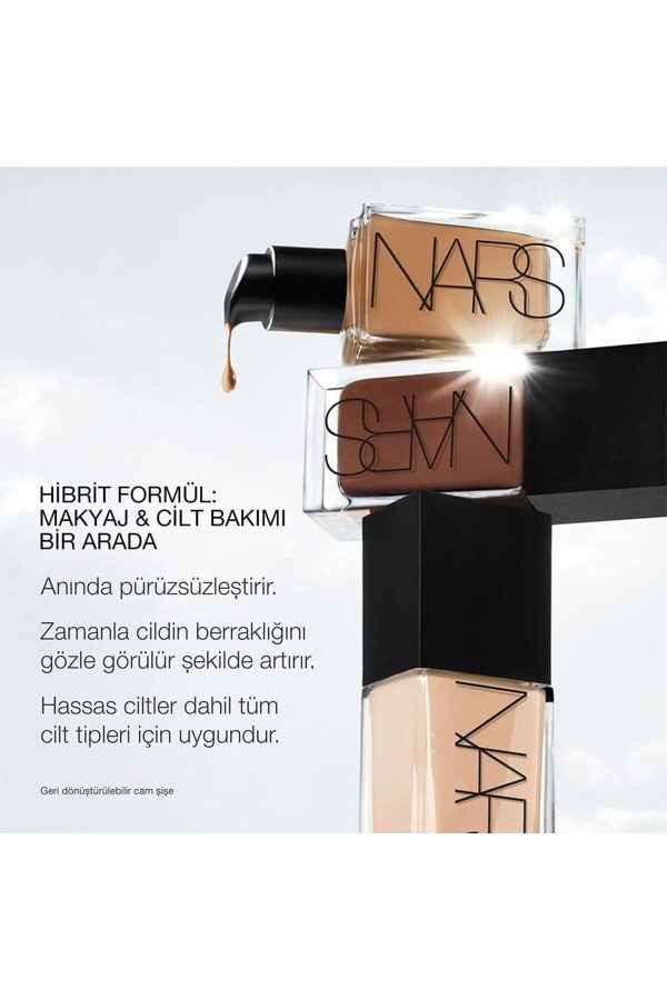 کرم فاندیشن اورجینال برند Nars مدل Light Reflecting Foundation کد 836740766 - Image 5