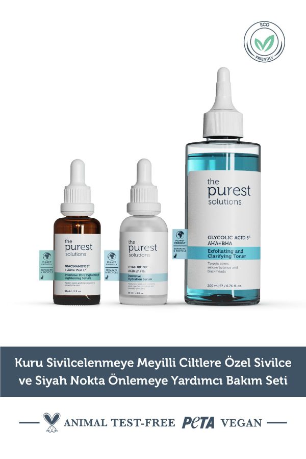 ست مراقبت از پوست اورجینال برند The purest solutions کد 84039762